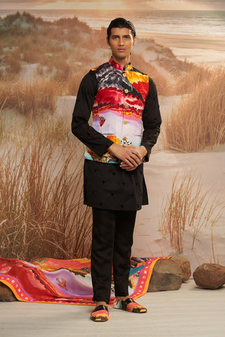 Shivan & Narresh Solscape Bandi; Multicolor; Men's Ethnic wear; Ethnic Jacket