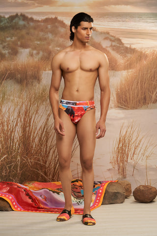Shivan & Narresh Solscape Trunks; Men's swimwear; Multi color