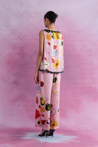 Florain Scallop Boheme Top