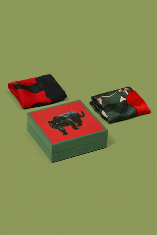 Palmera Art Box with Pocket Squares