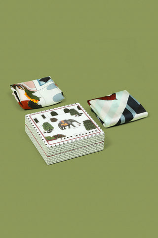 Jaiscape Art Box with Pocket Squares