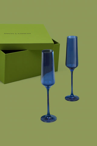 IconoSapphire Flute (Set of 2)