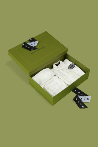 Ivory Plushie 4 piece Baby Gift Set