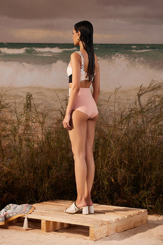 Shivan & Narresh Saun High Waisted Bikini; Saun print; Multicolor; Women Swimwear; Printed Swimwear