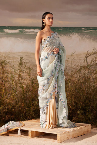 Saun FinnScallop Tailored Sari
