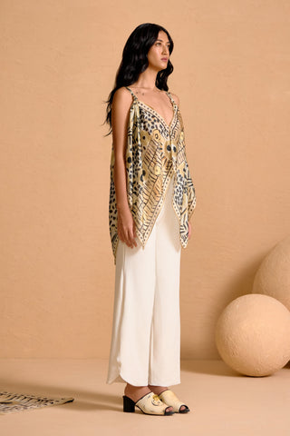 Zuri Boheme Scarf Top