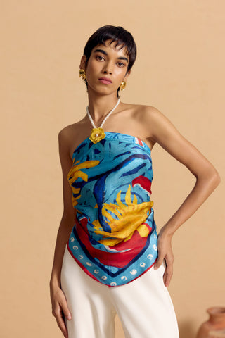 Maurice Scarf Top