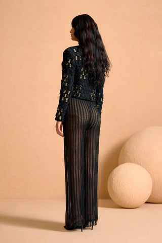 Noir Mirage Knitted Set