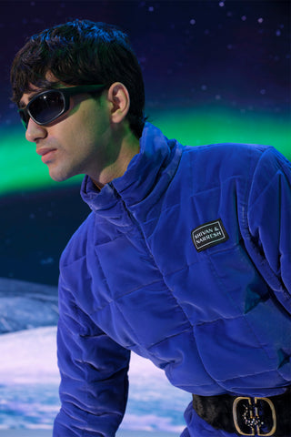Lapiz Micro-velvet Ski Suit with the SVNH Patch