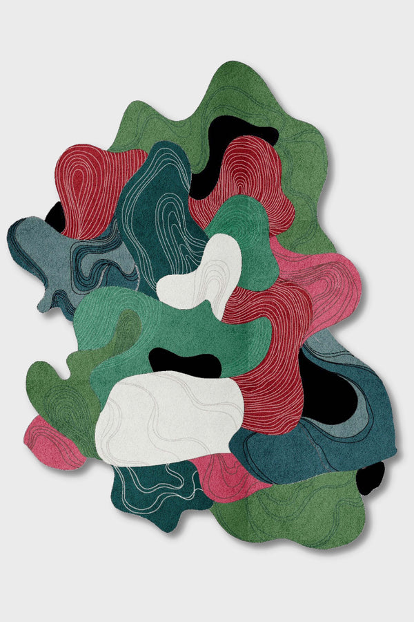 Abstract Swirl Carpet