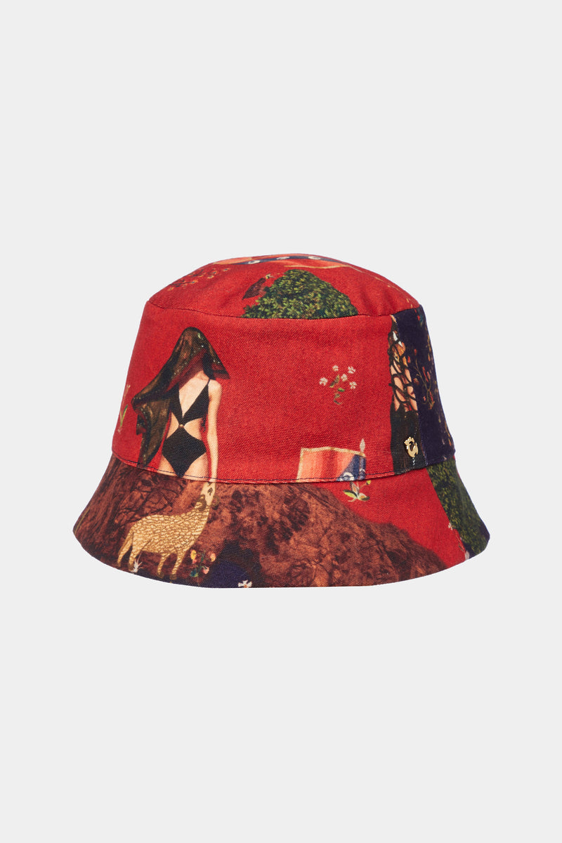 Wilding Bucket Hat with Iconopin